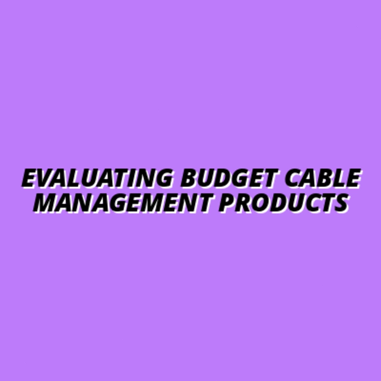 Evaluating Budget Cable Management Products