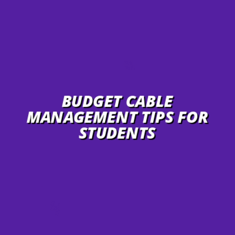 affordable cable management solutions for students